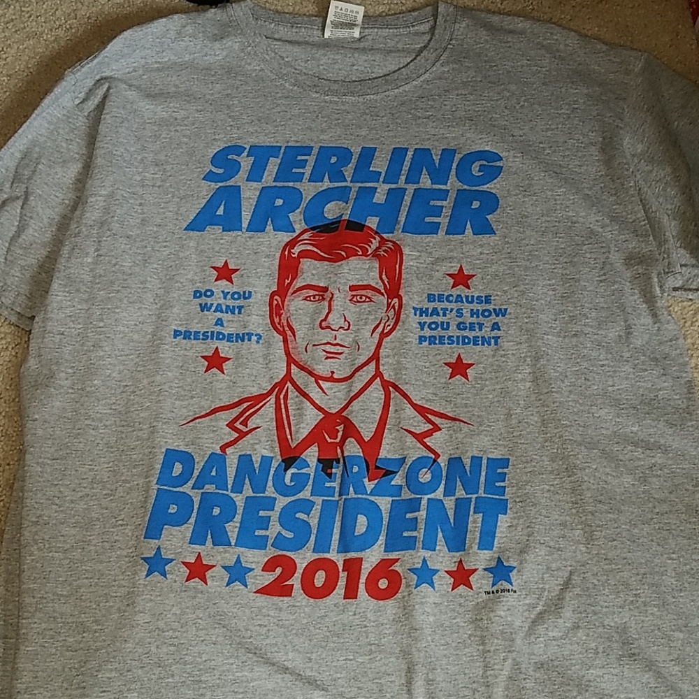 Sterling Archer for President t-shirt
